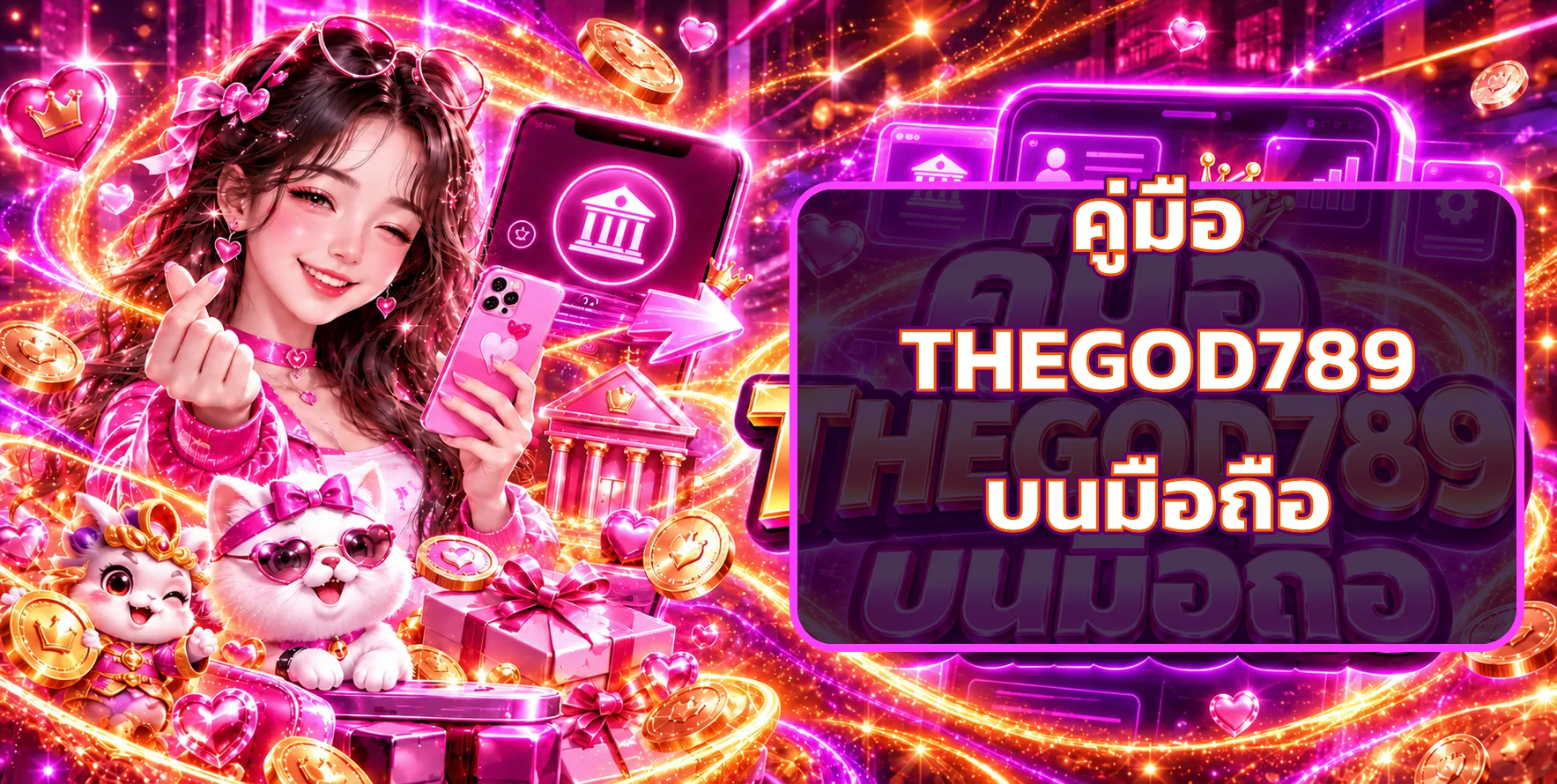 THEGOD789 บนมือถือ คู่มือเข้าใช้และดูแลบัญชี